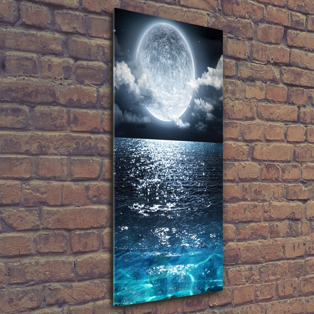Foto obraz szkło akryl pionowy Księżyc w pełni