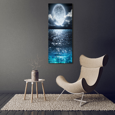 Foto obraz szkło akryl pionowy Księżyc w pełni