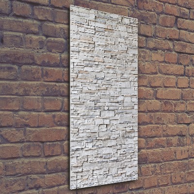 Foto obraz akryl pionowy Kamienna ściana