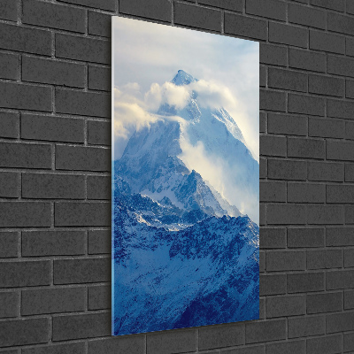 Foto obraz szkło akryl pionowy Wierzchołek góry