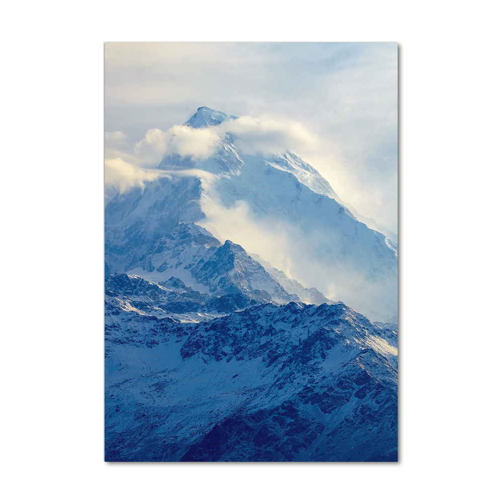 Foto obraz szkło akryl pionowy Wierzchołek góry