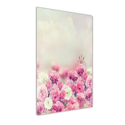 Obraz zdjęcie szkło akryl pionowy Dzika róża