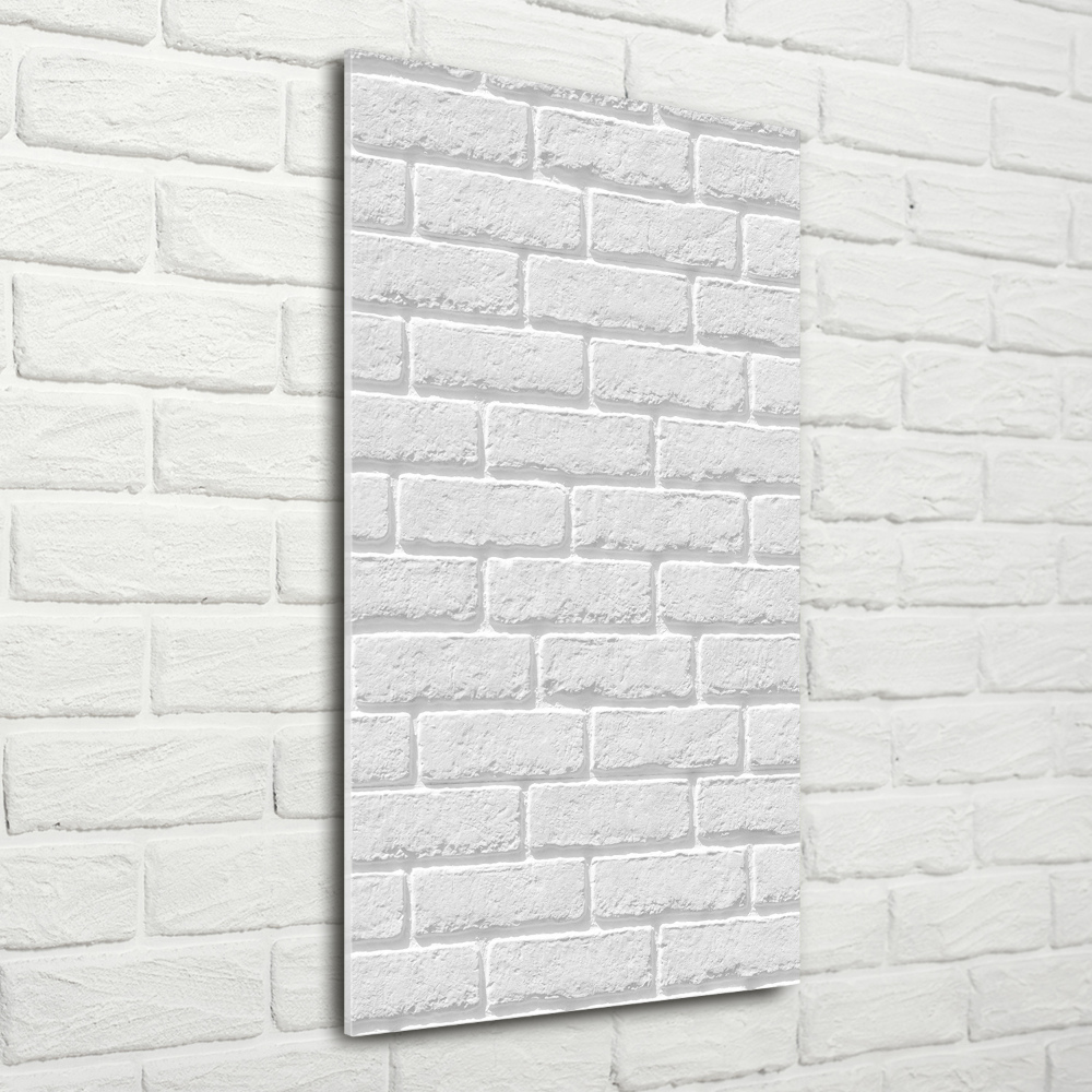 Foto obraz szkło akryl pionowy Ceglana ściana