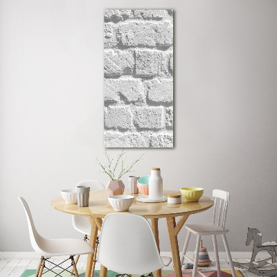 Foto obraz szkło akryl pionowy Ceglana ściana