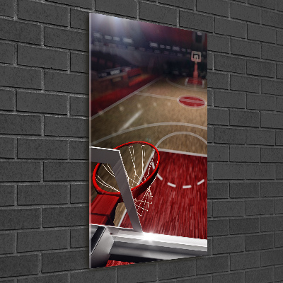 Foto obraz akryl pionowy Boisko koszykówka