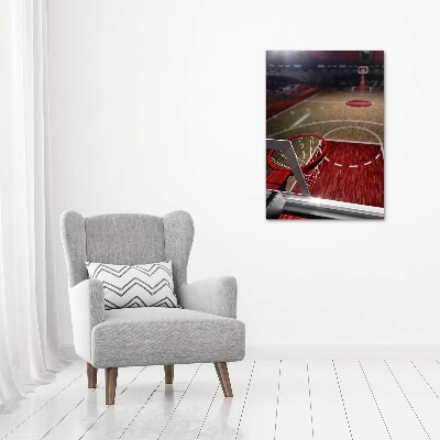 Foto obraz akryl pionowy Boisko koszykówka
