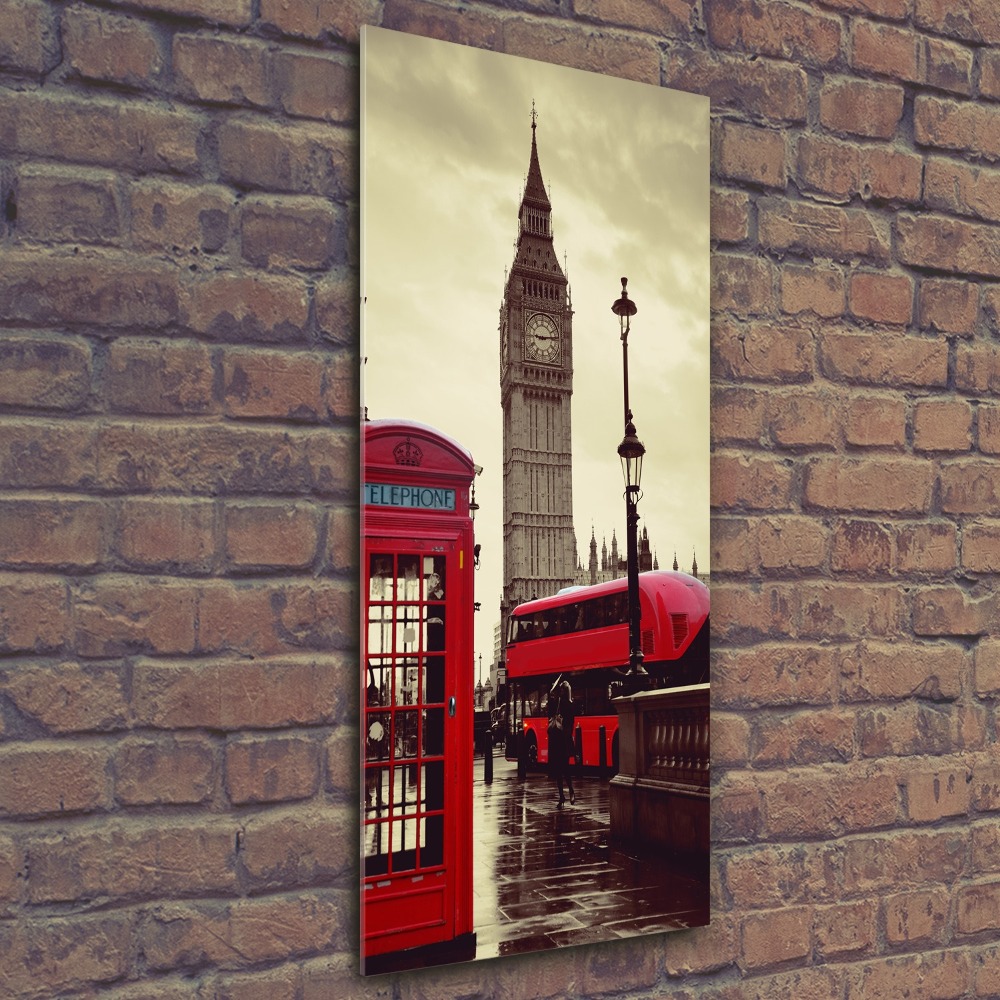 Foto obraz akryl pionowy Big Ben Londyn