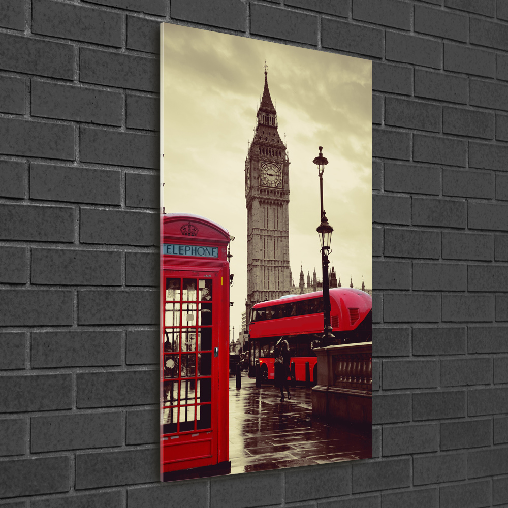 Foto obraz akryl pionowy Big Ben Londyn