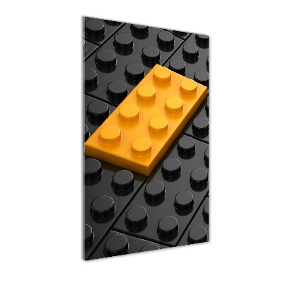 Obraz zdjęcie na scianę akrylowy pionowy Klocki lego