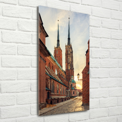 Foto obraz szkło akryl pionowy Wrocław Polska