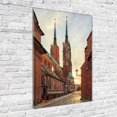 Foto obraz szkło akryl pionowy Wrocław Polska
