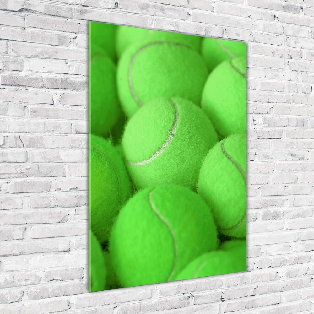 Foto obraz szkło akryl pionowy Piłeczki tenisowe