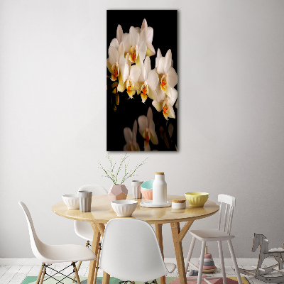 Foto obraz szkło akryl pionowy Orchidea