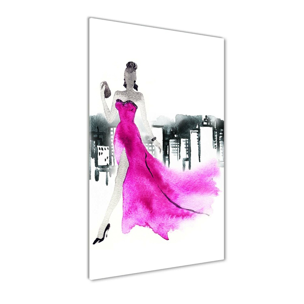 Obraz zdjęcie szkło akryl pionowy Ilustracja mody