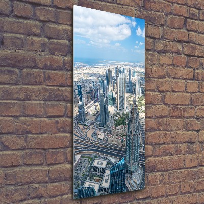 Foto obraz szkło akryl pionowy Drapacze chmur