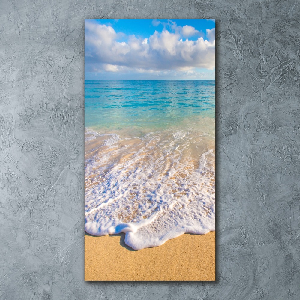 Foto obraz akryl pionowy Tropikalna plaża