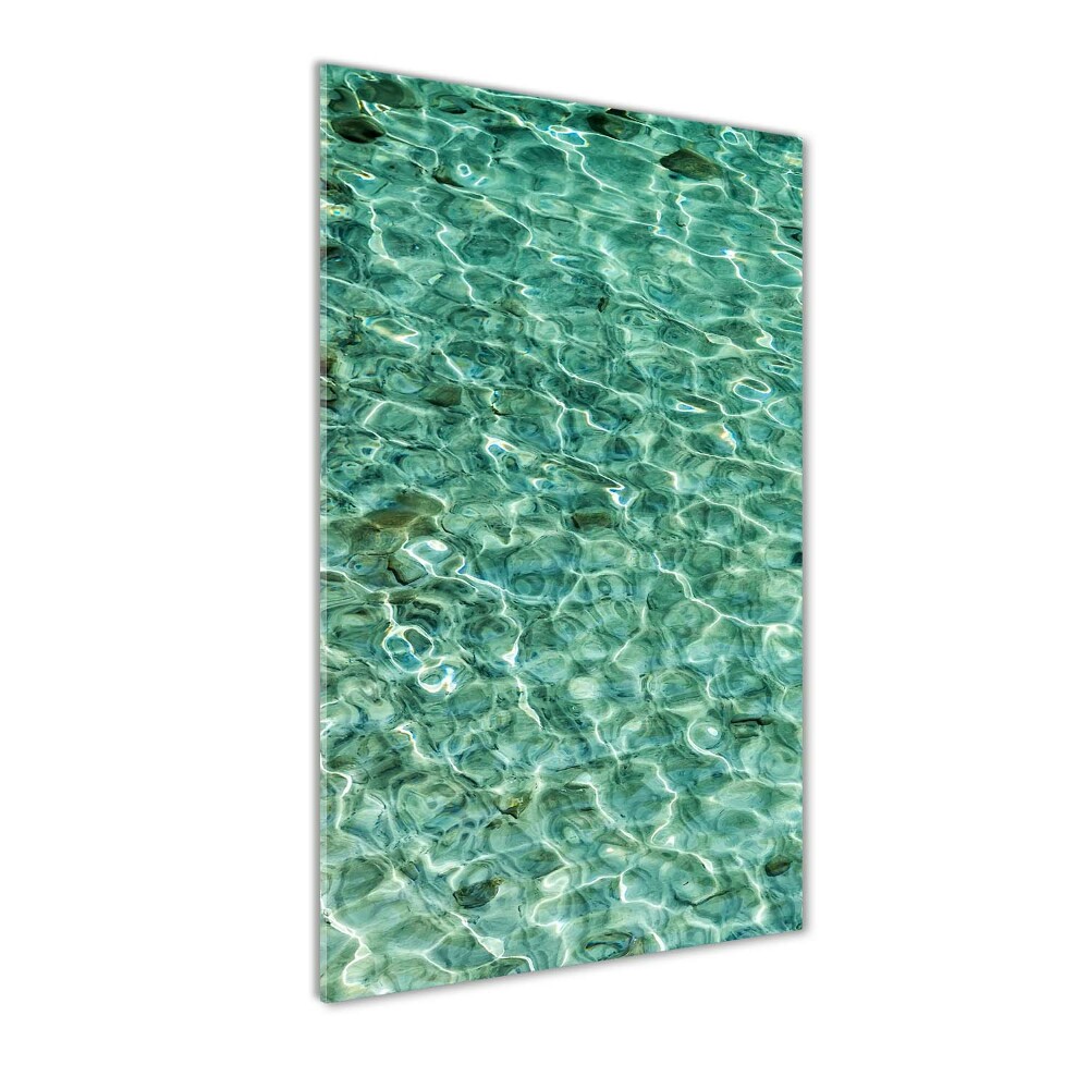 Foto obraz szkło akryl pionowy Przejrzysta woda