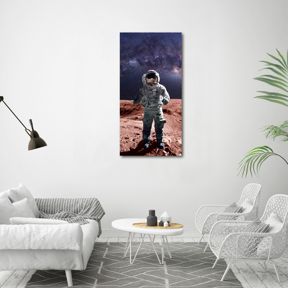 Foto obraz szkło akryl pionowy Astronauta