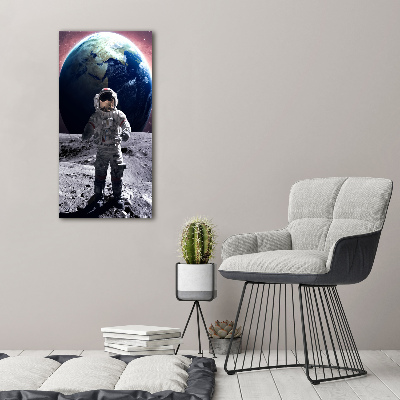 Foto obraz szkło akryl pionowy Astronauta