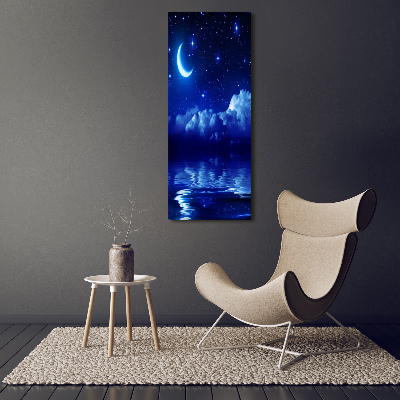 Foto obraz szkło akryl pionowy Niebo nocą