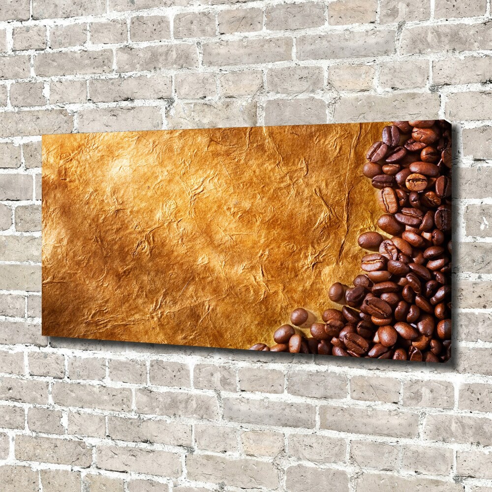 Foto obraz canvas Ziarna kawy