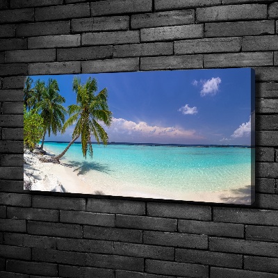 Foto obraz na płótnie Panorama plaży