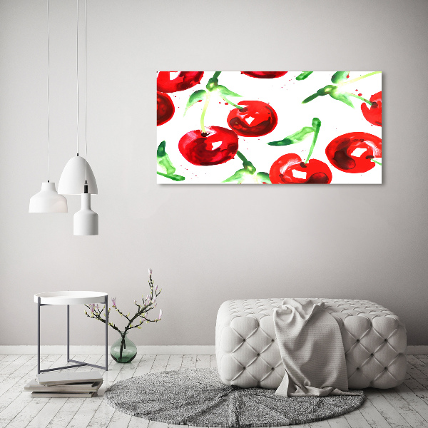 Duży foto obraz na ścianę canvas Wiśnie