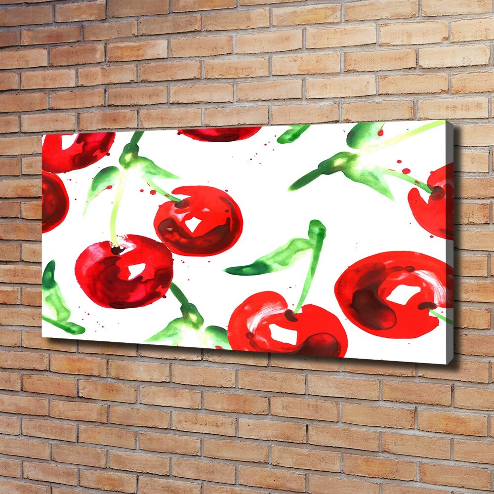 Duży foto obraz na ścianę canvas Wiśnie