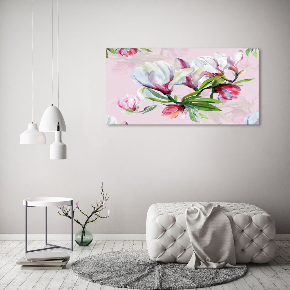 Foto obraz na płótnie Kwiaty magnolii