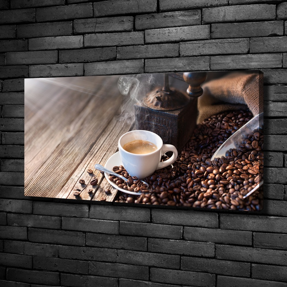 Duży Foto obraz na płótnie Poranna kawa