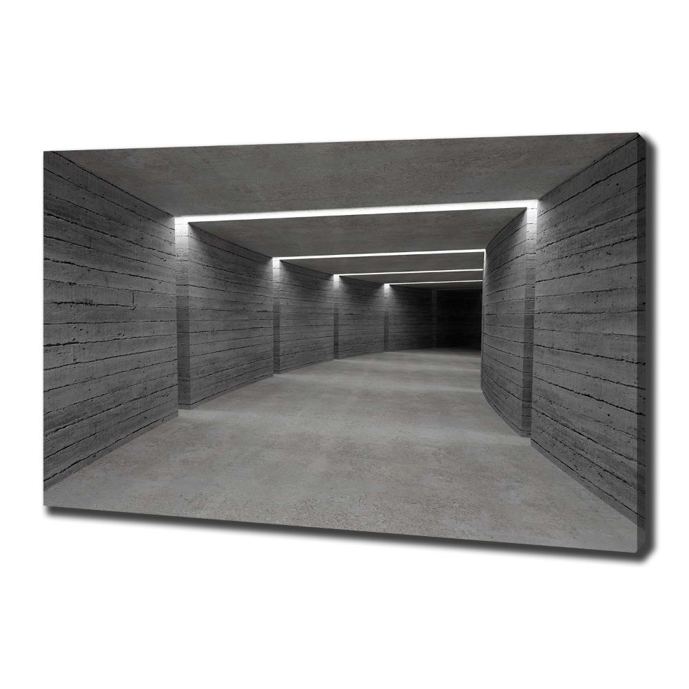 Foto obraz na płótnie Betonowy tunel