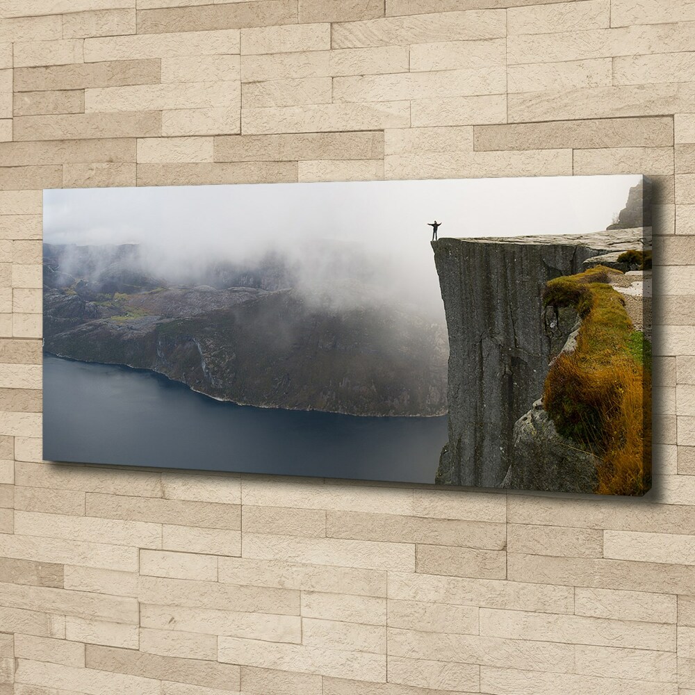 Foto obraz na płótnie Norweski klif