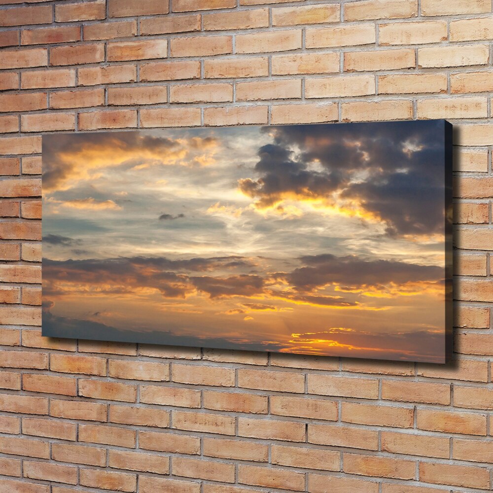 Foto obraz na płótnie Zachód słońca