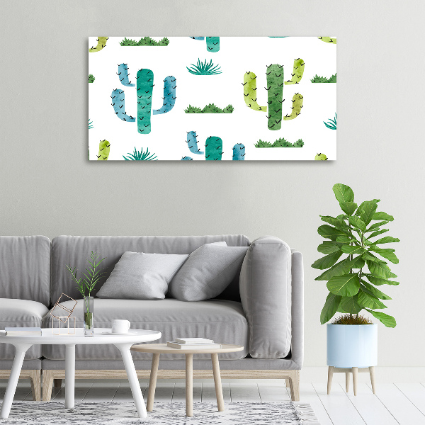 Foto obraz canvas Kaktusy