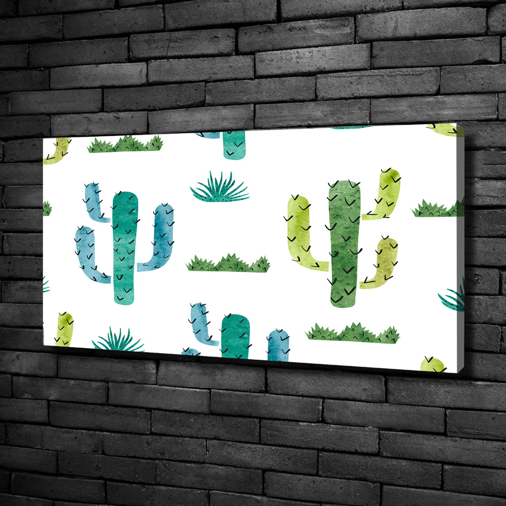 Foto obraz canvas Kaktusy