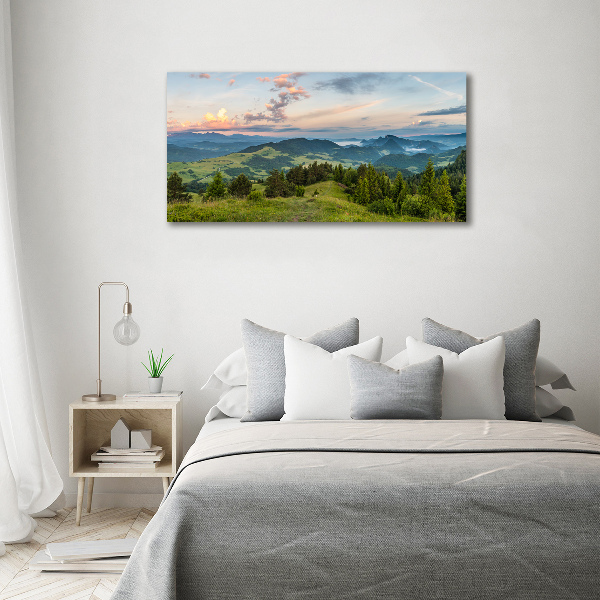 Foto obraz na płótnie Panorama Pieniny