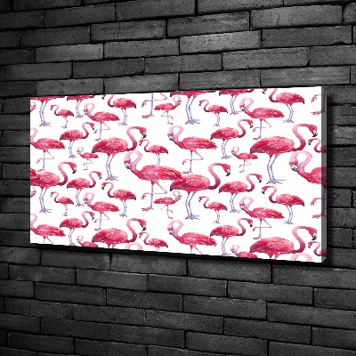 Foto obraz canvas Flamingi