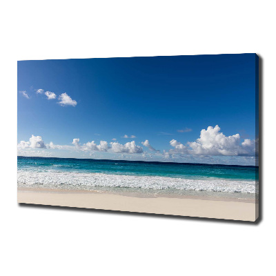 Foto obraz na płótnie Plaża Seszele