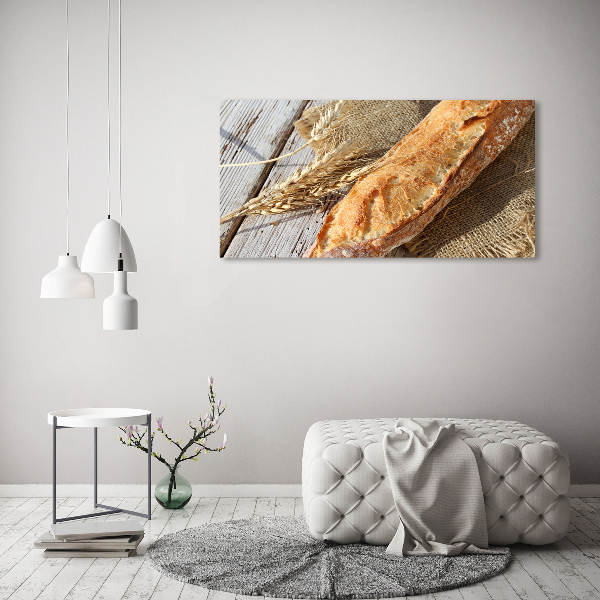Foto obraz na płótnie Świeża bagietka