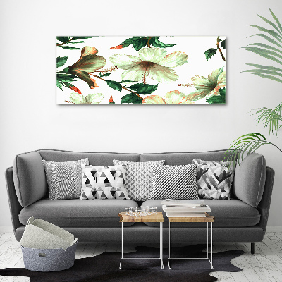 Foto obraz na płótnie Kwiaty hibiskusa