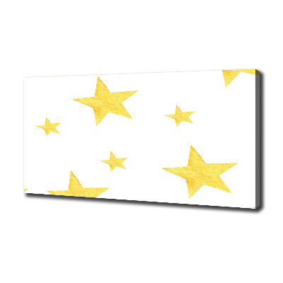Foto obraz na płótnie Żółte gwiazdy
