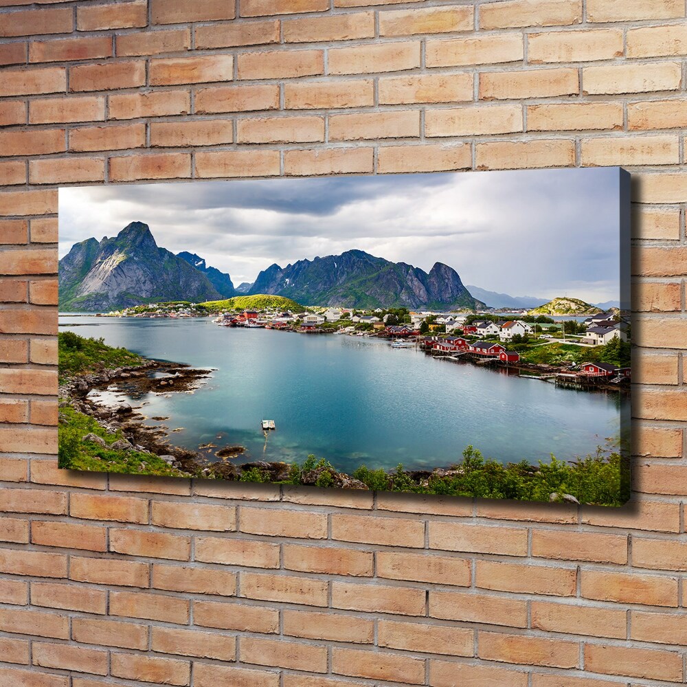 Foto obraz na płótnie Lofoty w Norwegii