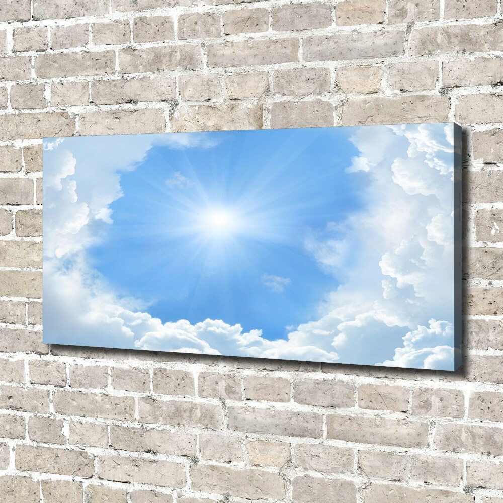 Foto obraz na płótnie Chmury na niebie