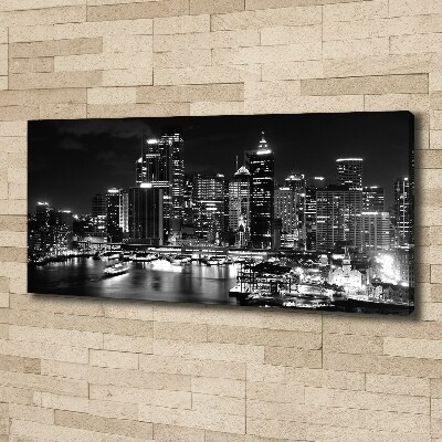Foto obraz canvas Sydney nocą