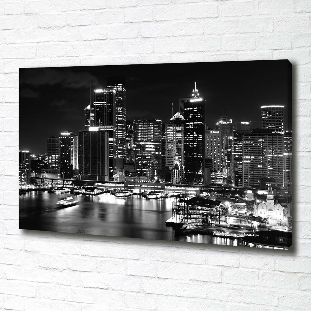 Foto obraz canvas Sydney nocą