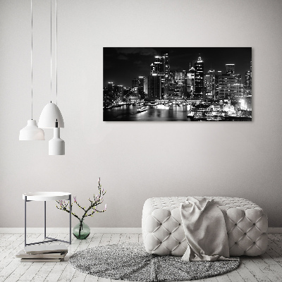 Foto obraz canvas Sydney nocą