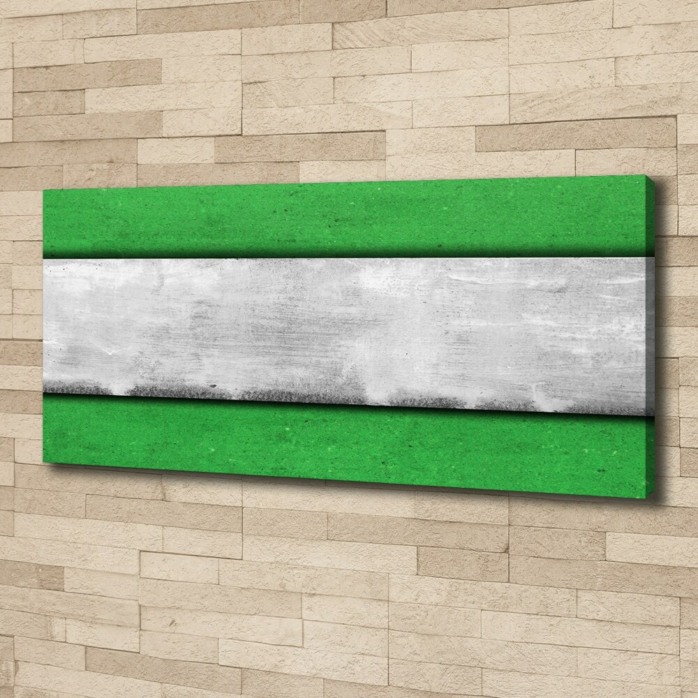 Foto obraz canvas Zielony mur