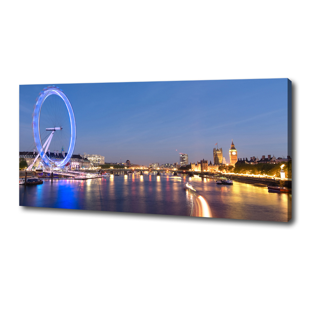 Foto obraz na płótnie London Eye Londyn