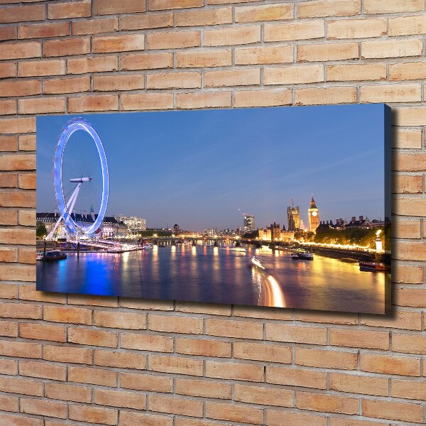 Foto obraz na płótnie London Eye Londyn