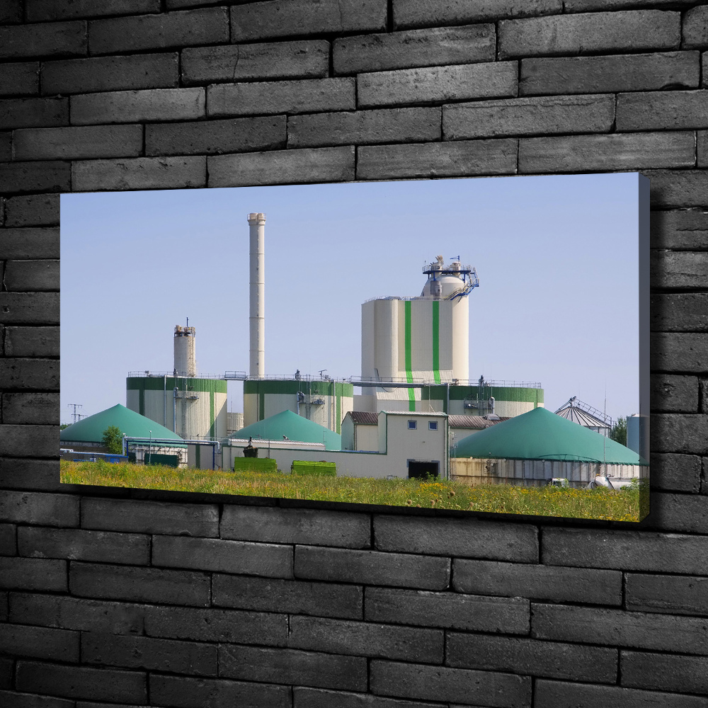 Foto obraz canvas Biogazownia